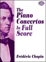 Piano Concertos Orchestra Scores/Parts sheet music cover